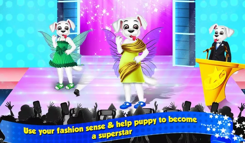 Ảnh chụp màn hình của Superstar Puppy Fashion Award