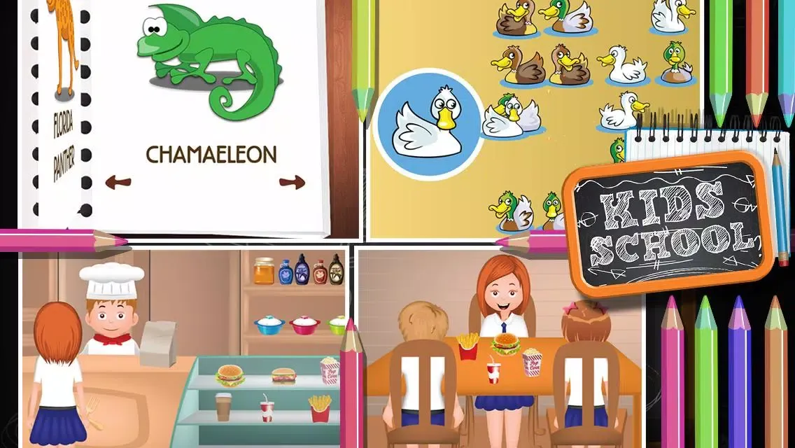 Kids School سکرین شاٹس