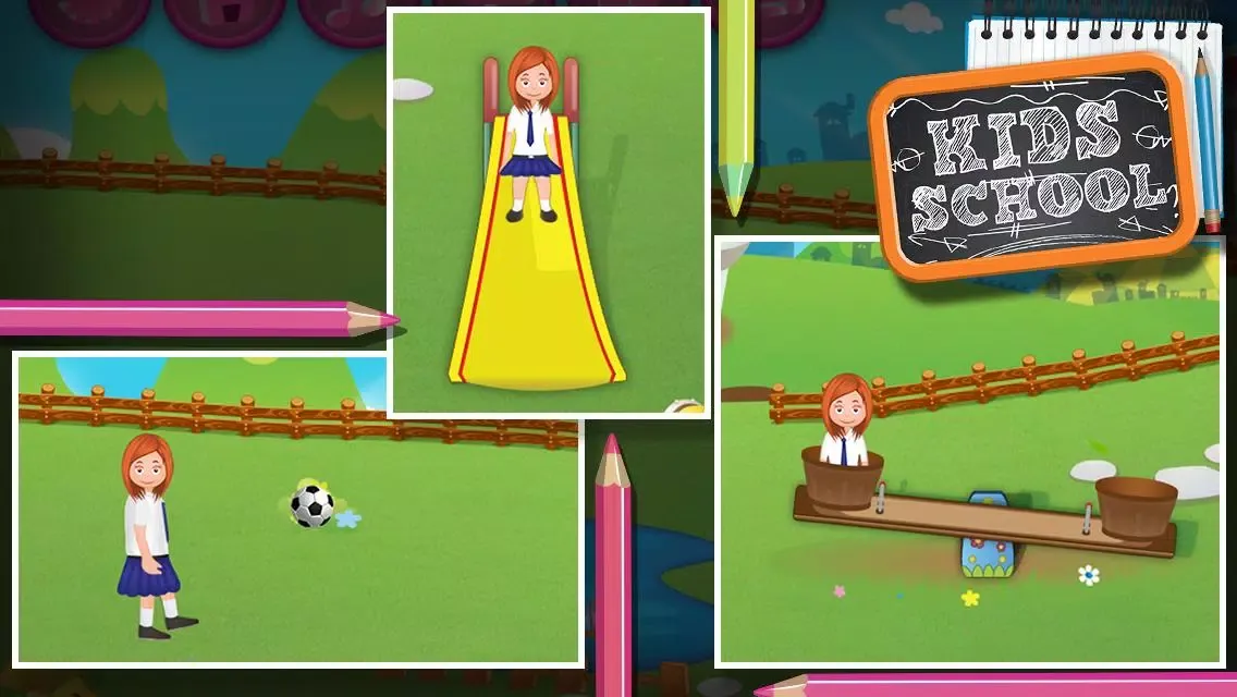 Kids School سکرین شاٹس