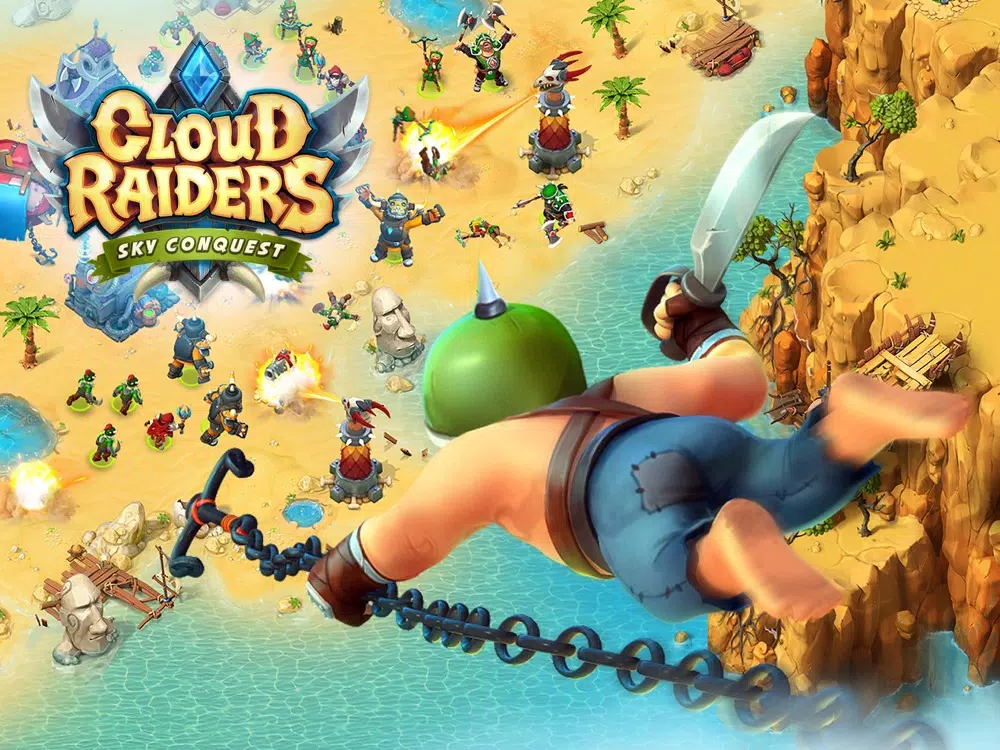 ภาพหน้าจอของ Cloud Raiders iPad 