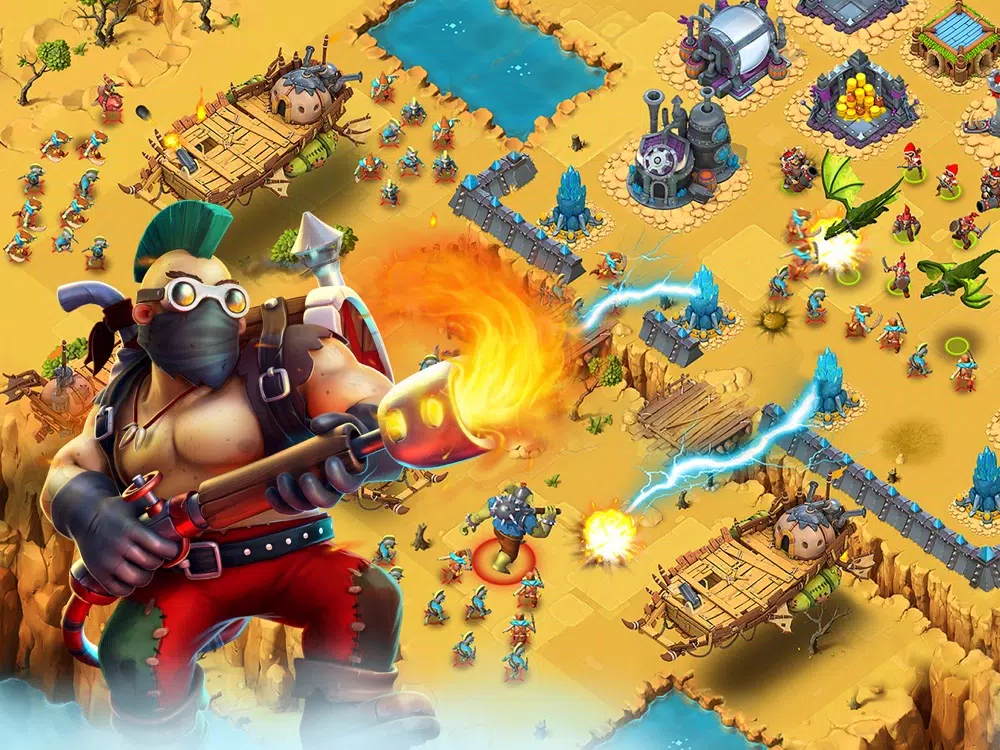 ภาพหน้าจอของ Cloud Raiders iPad 