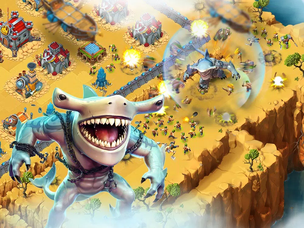 ภาพหน้าจอของ Cloud Raiders iPad 