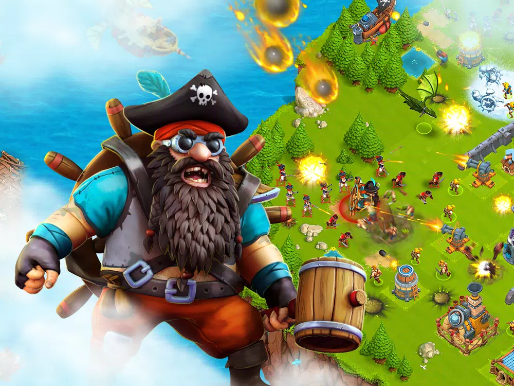 ภาพหน้าจอของ Cloud Raiders iPad 