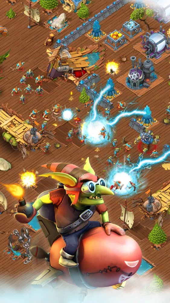 ภาพหน้าจอของ Cloud Raiders