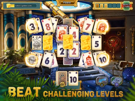 Solitaire: Treasure of Time iPad  سکرین شاٹس