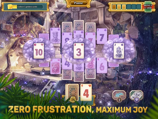 Solitaire: Treasure of Time iPad  سکرین شاٹس