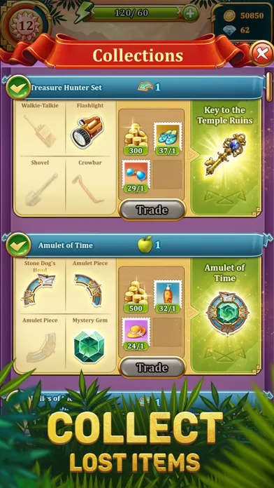 Solitaire: Treasure of Time سکرین شاٹس