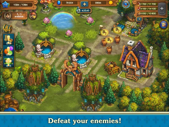 Captures d'écran de The Tribez & Castlez iPad 