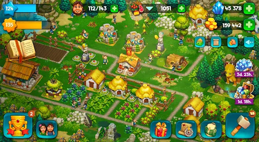 Zrzuty ekranu The Tribez: Build a Village