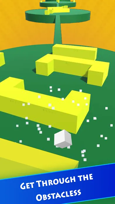 ภาพหน้าจอของ Cube Maze Run: Endless Puzzle