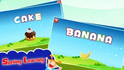 Zrzuty ekranu Spelling Learning Foods Phonics Words for Kids