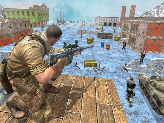 ภาพหน้าจอของ Fire Game Shooting Gun Games iPad 