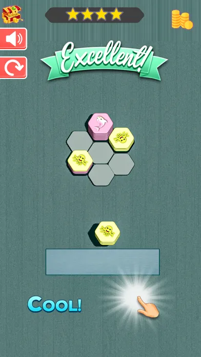 Captures d'écran de Hexa Sort Merge Puzzle Game 3D
