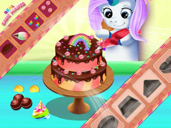 Real Cake Maker : Baking Cake iPad 应用截图