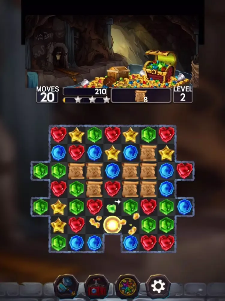 Treasure Quest: Jewel 3M iPad 应用截图