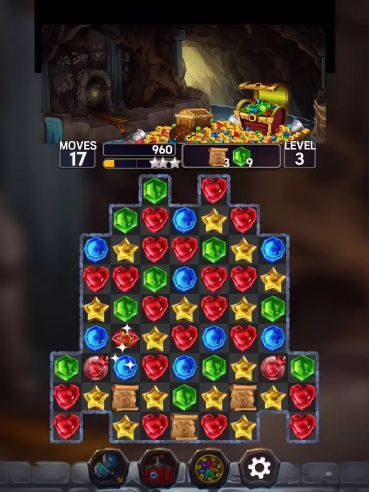 Treasure Quest: Jewel 3M iPad 应用截图