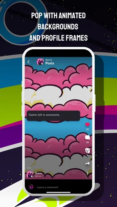 Game Jolt Social Screenshots