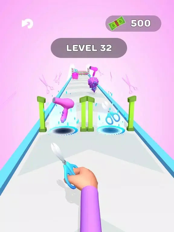 Barber Run! iPad  Screenshots
