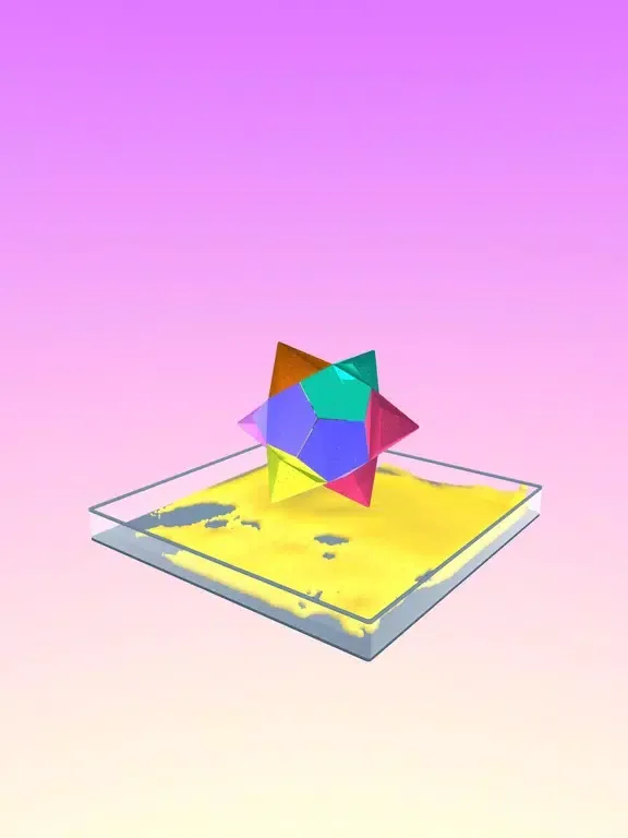 ภาพหน้าจอของ Chroma Cubes iPad 
