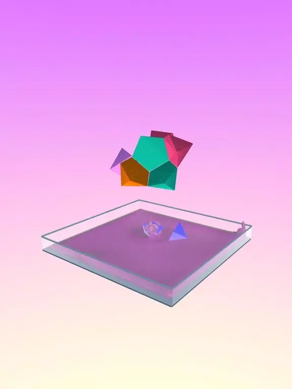 ภาพหน้าจอของ Chroma Cubes iPad 