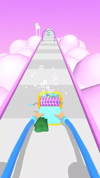 Capturas de tela do Laundry Run!