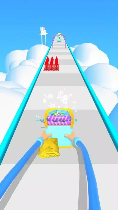 Capturas de tela do Laundry Run!