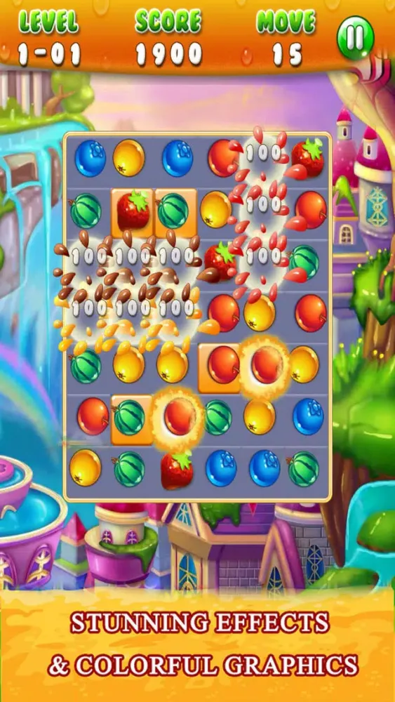 Jam Fruit Puzzle: Game Quest应用截图
