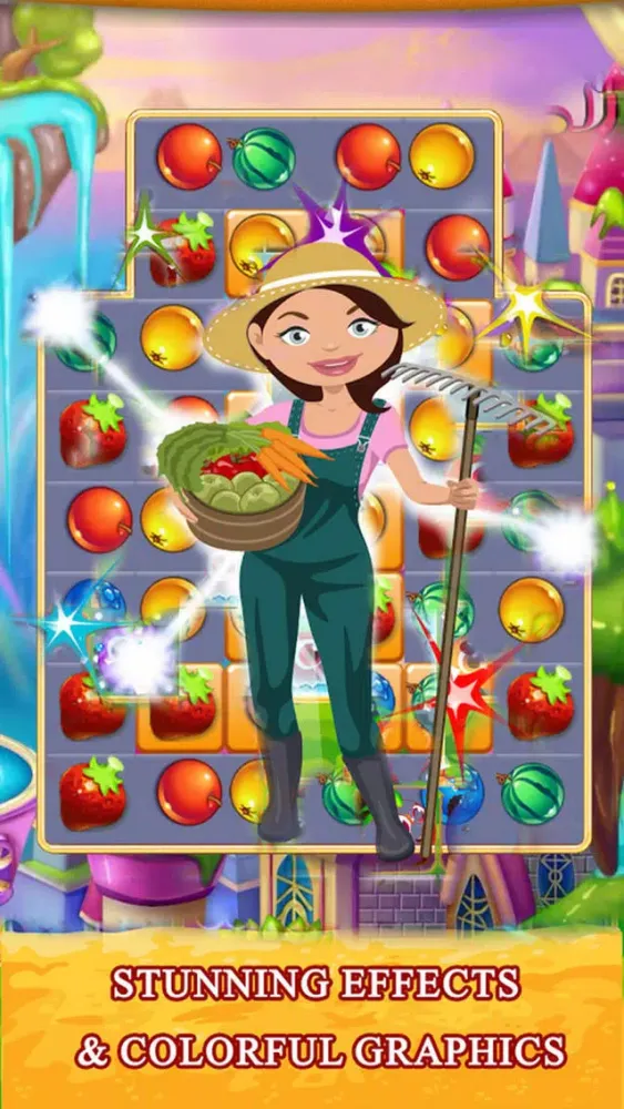 Jam Fruit Puzzle: Game Quest应用截图