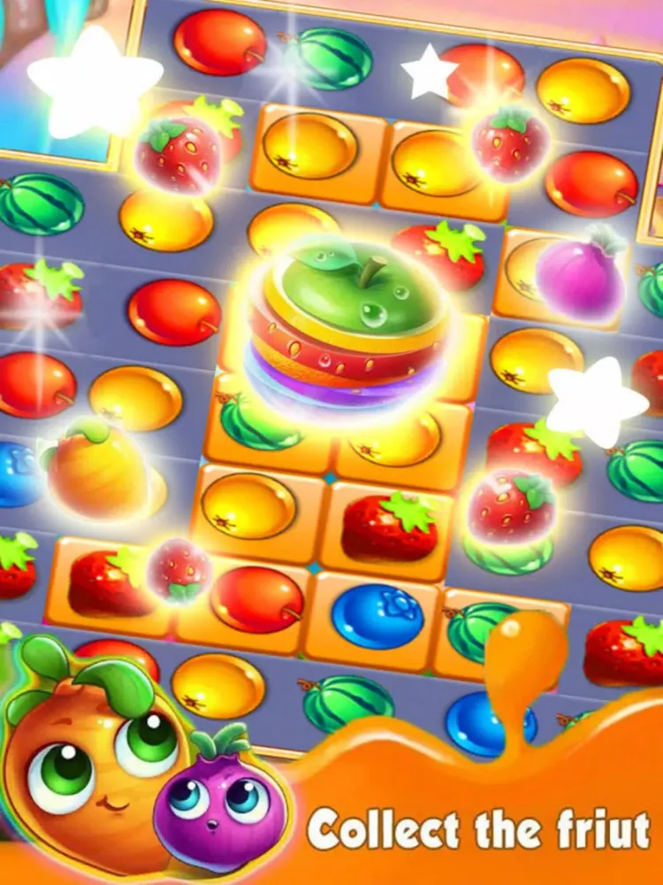 Fruit Jelly Match3 - Link Jam iPad  স্ক্রিনশট