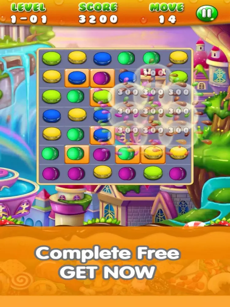 صور Candy Tour - Crazy Candy Line iPad 