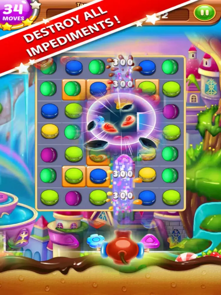 Candy Sugar Adventure Journey:Game Candy Free iPad  Screenshots