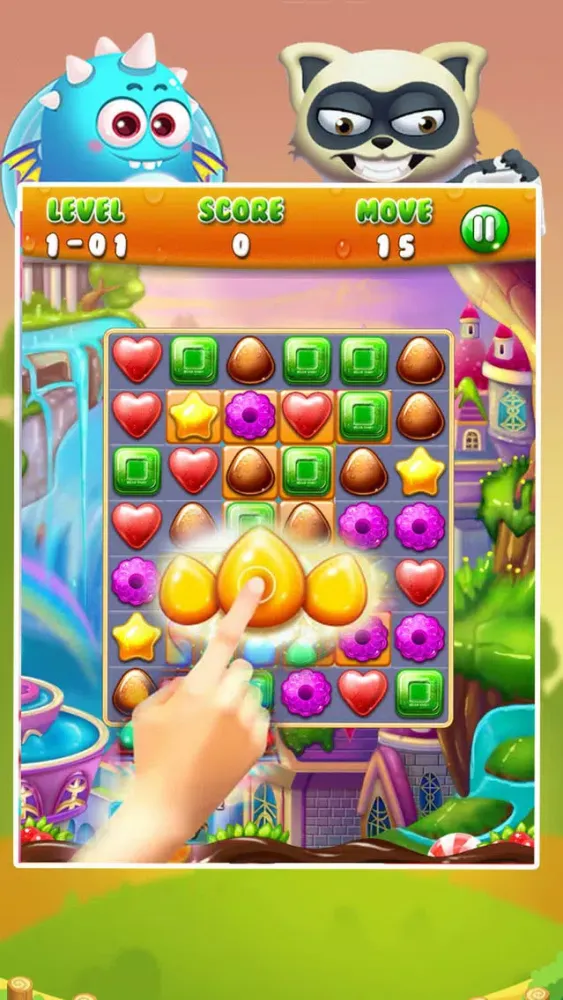 Ảnh chụp màn hình của Sweet Cookie Jelly Mania