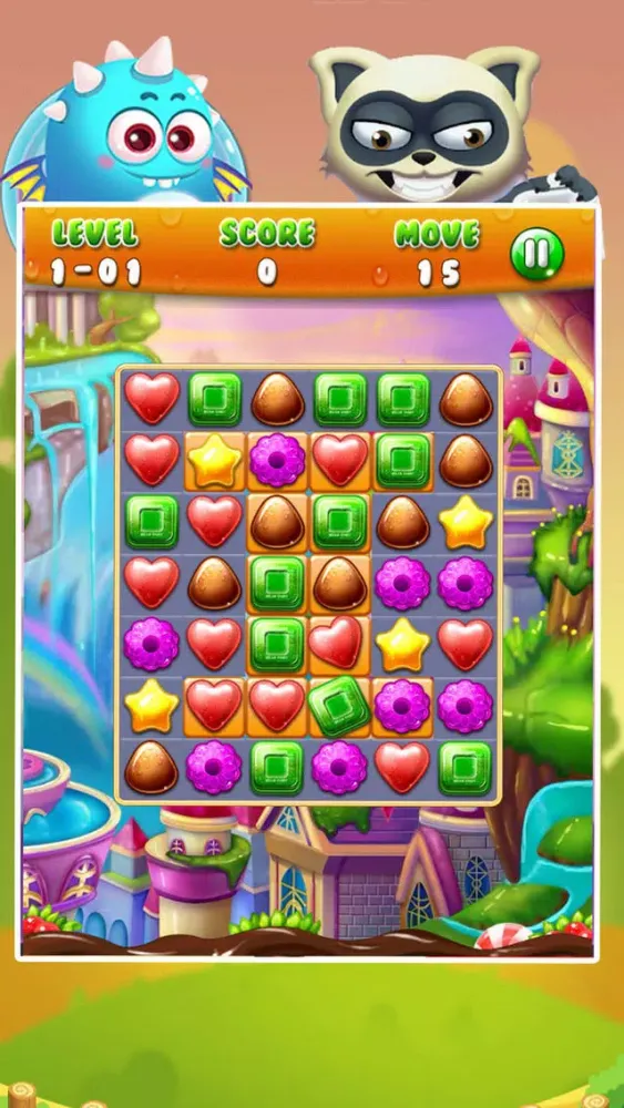 Ảnh chụp màn hình của Sweet Cookie Jelly Mania