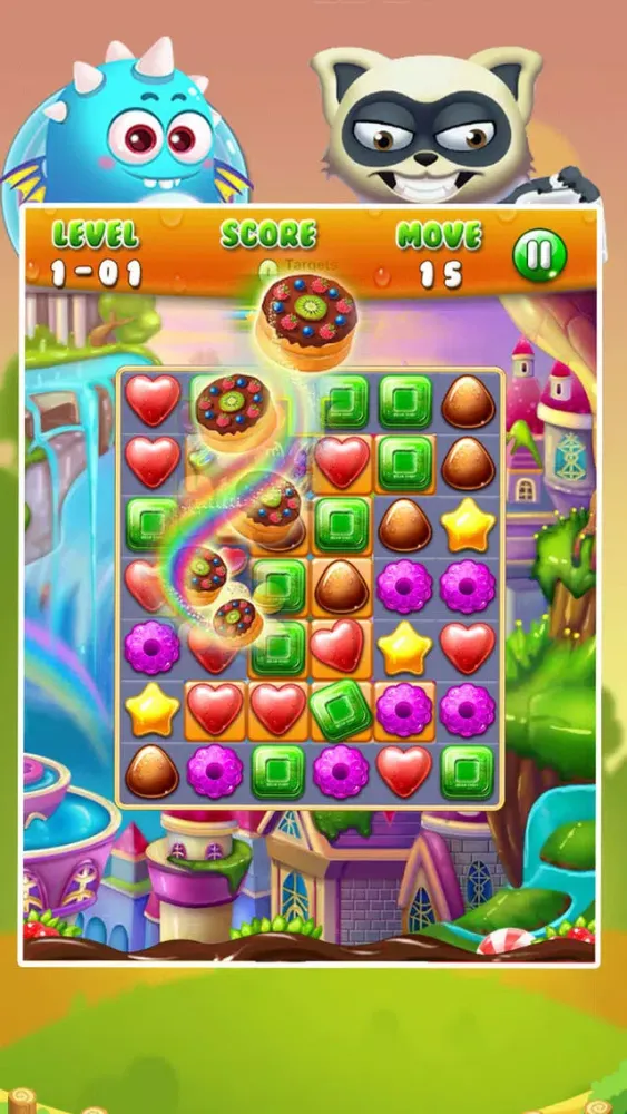 Ảnh chụp màn hình của Sweet Cookie Jelly Mania