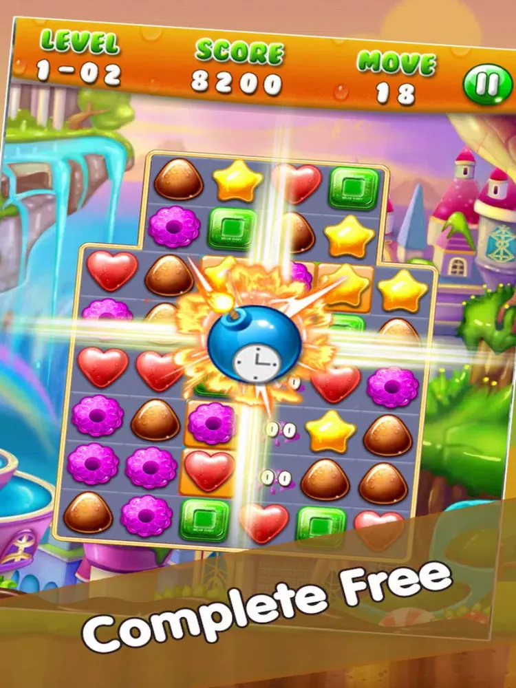Скриншоты Yummy Cookie Star 2017 iPad 