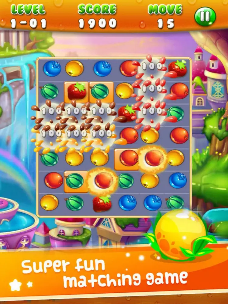 Zrzuty ekranu Jelly Fruit: Jam Match Link iPad 