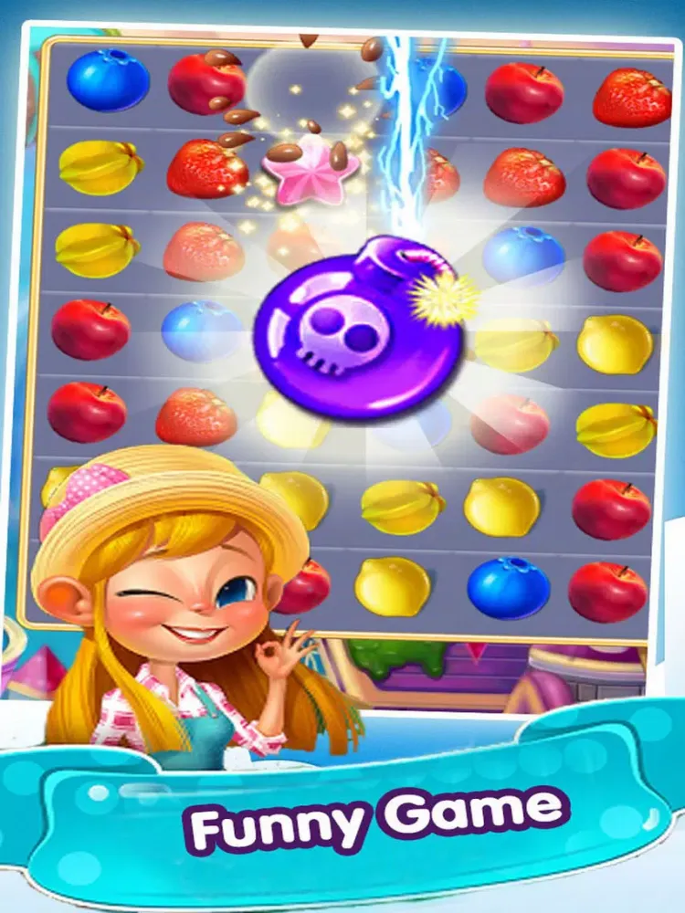 Garden Farm Fruit Swap - Fruit Match 3 Edition iPad  Screenshots