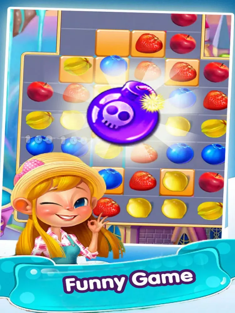 Garden Farm Fruit Swap - Fruit Match 3 Edition iPad  Screenshots