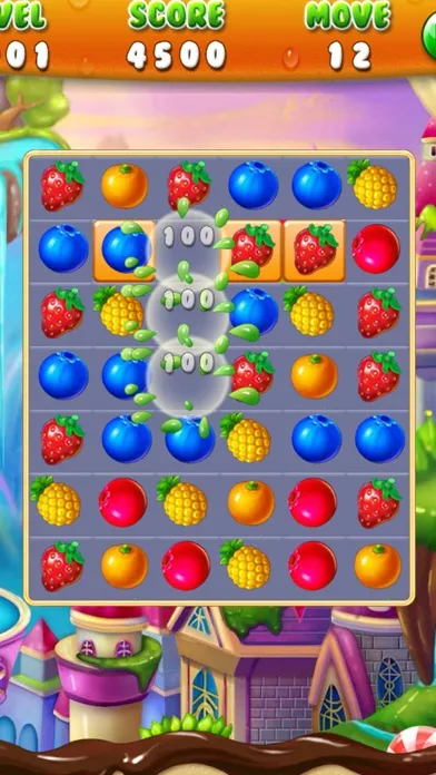 Ảnh chụp màn hình của Ice Fruit Boom