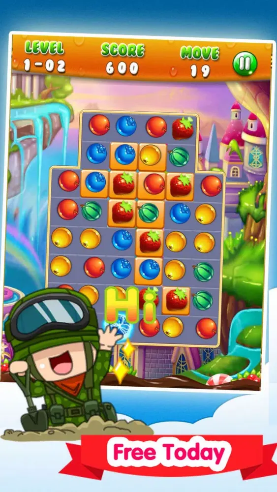 Fruit Smash Burst Screenshots