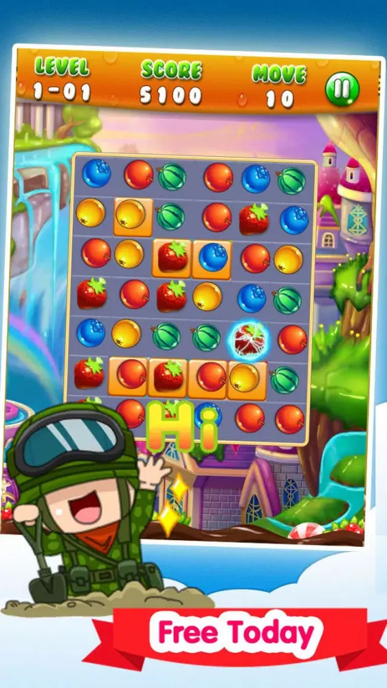 Fruit Smash Burst Screenshots