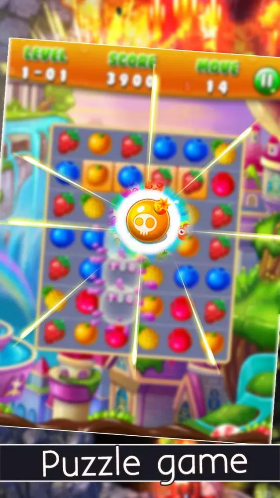 ภาพหน้าจอของ Fruit Mania Splash - Fruit World Connect 2016