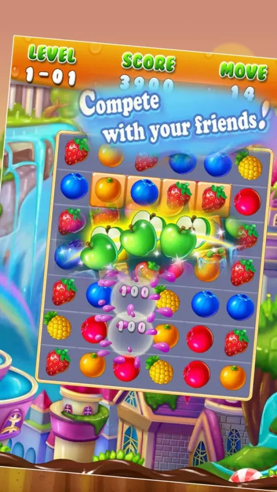 Capturas de pantalla de Fruits Jewel Star