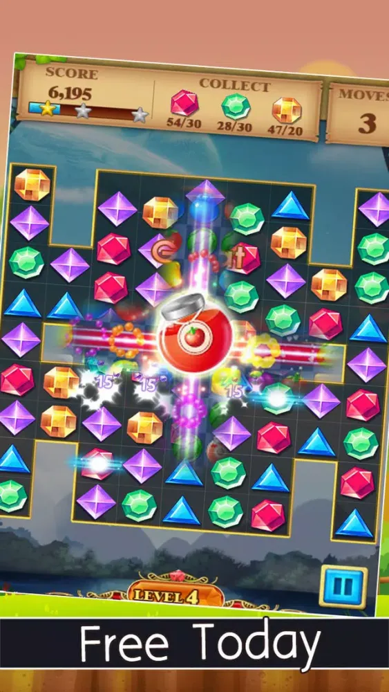 Cute Jewels Star Match 3 Free 2016 Edition Screenshots