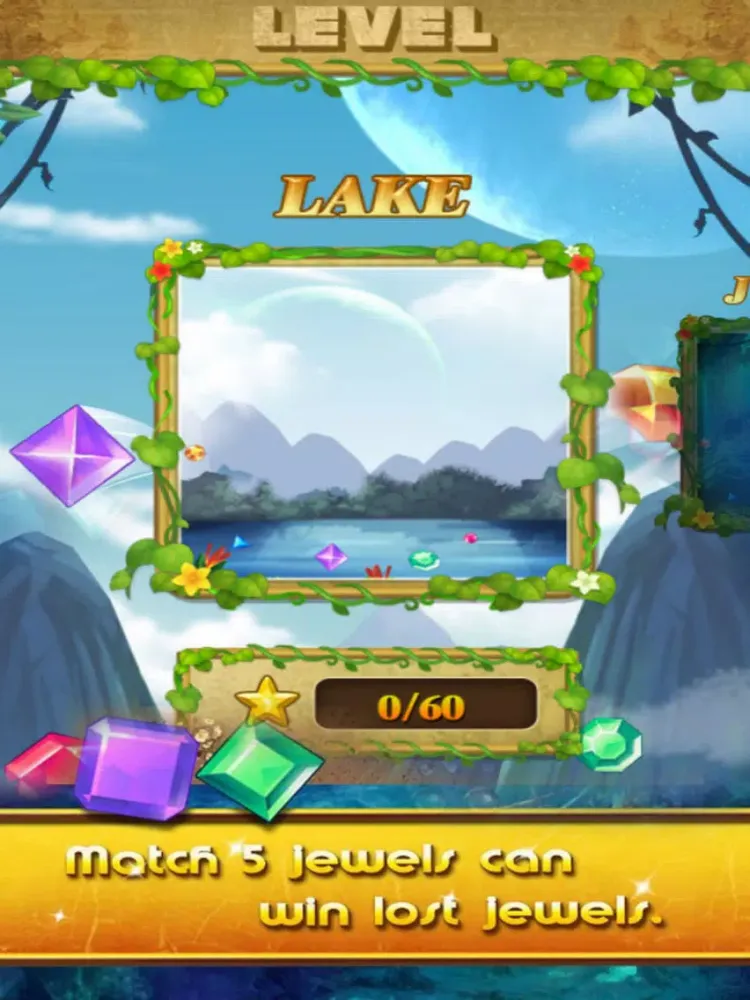 Ảnh chụp màn hình của Jewel Adventure Journey New iPad 