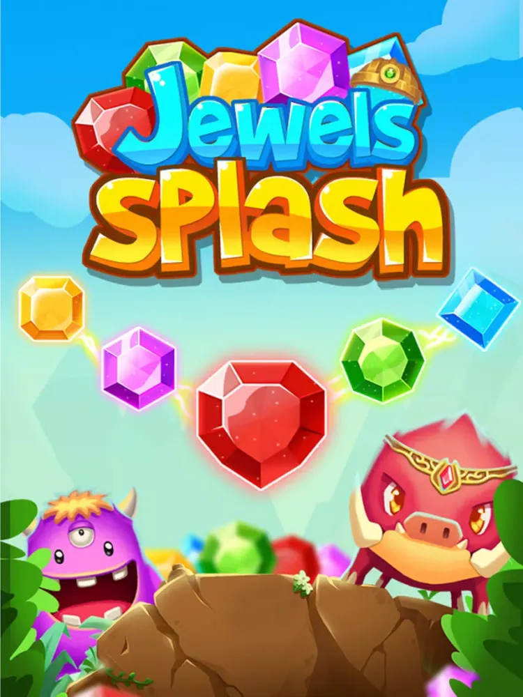 Jewels Splash Dex - King of Jewel Match 3 iPad  스크린샷