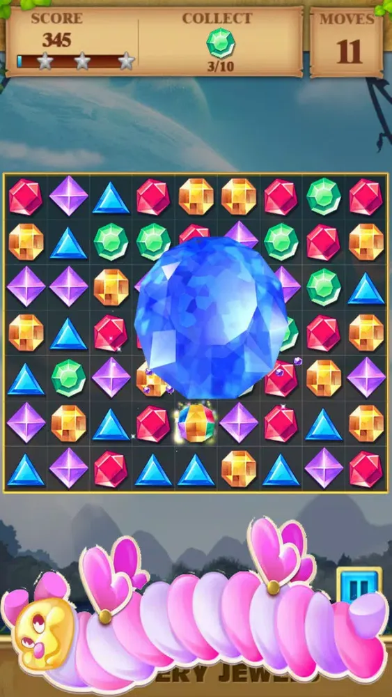 Screenshot di Match 3 Jewels Star - Game Puzzle FREE