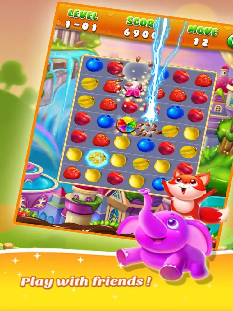 Garden Farm Fruit Crush iPad  سکرین شاٹس