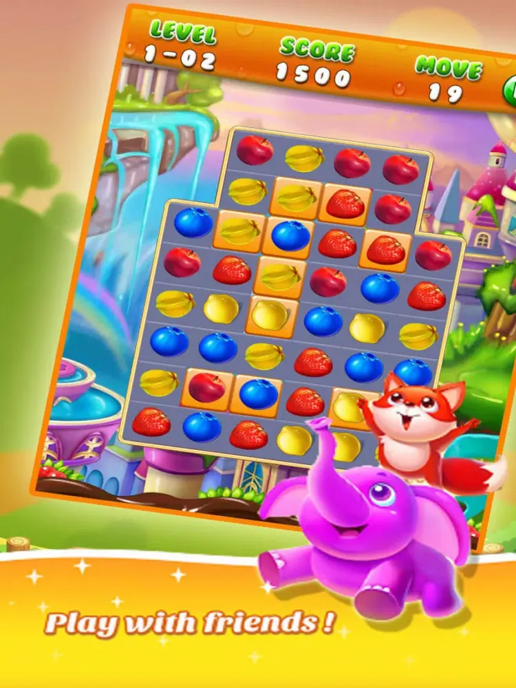 Garden Farm Fruit Crush iPad  سکرین شاٹس