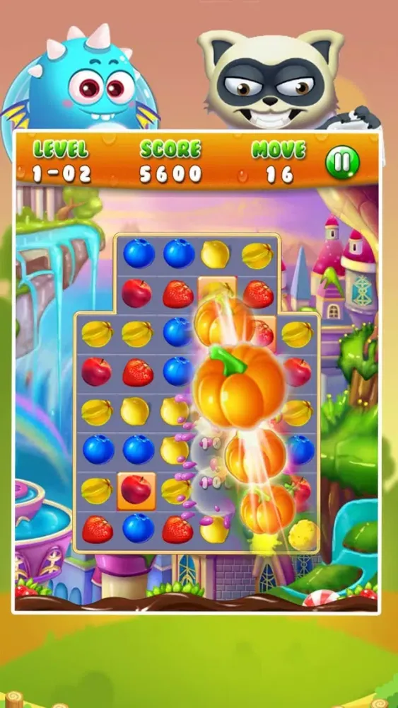Tangkapan layar Happy Fruit Juice Mania